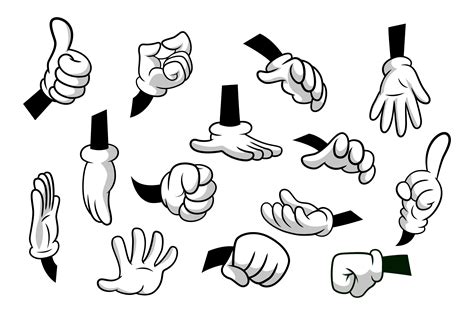 cartoon hands clipart